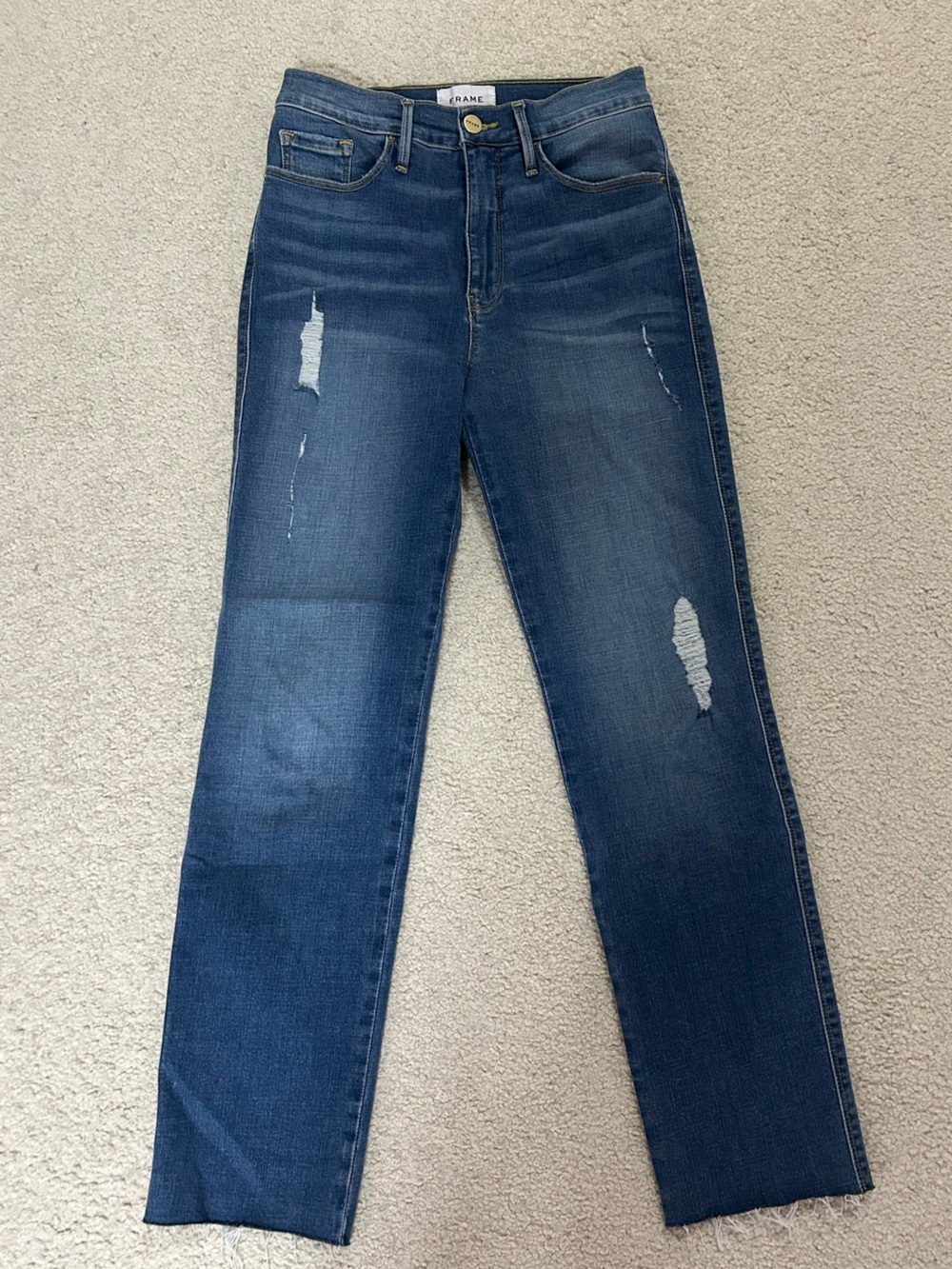 Frame Le Sylvie slender straight